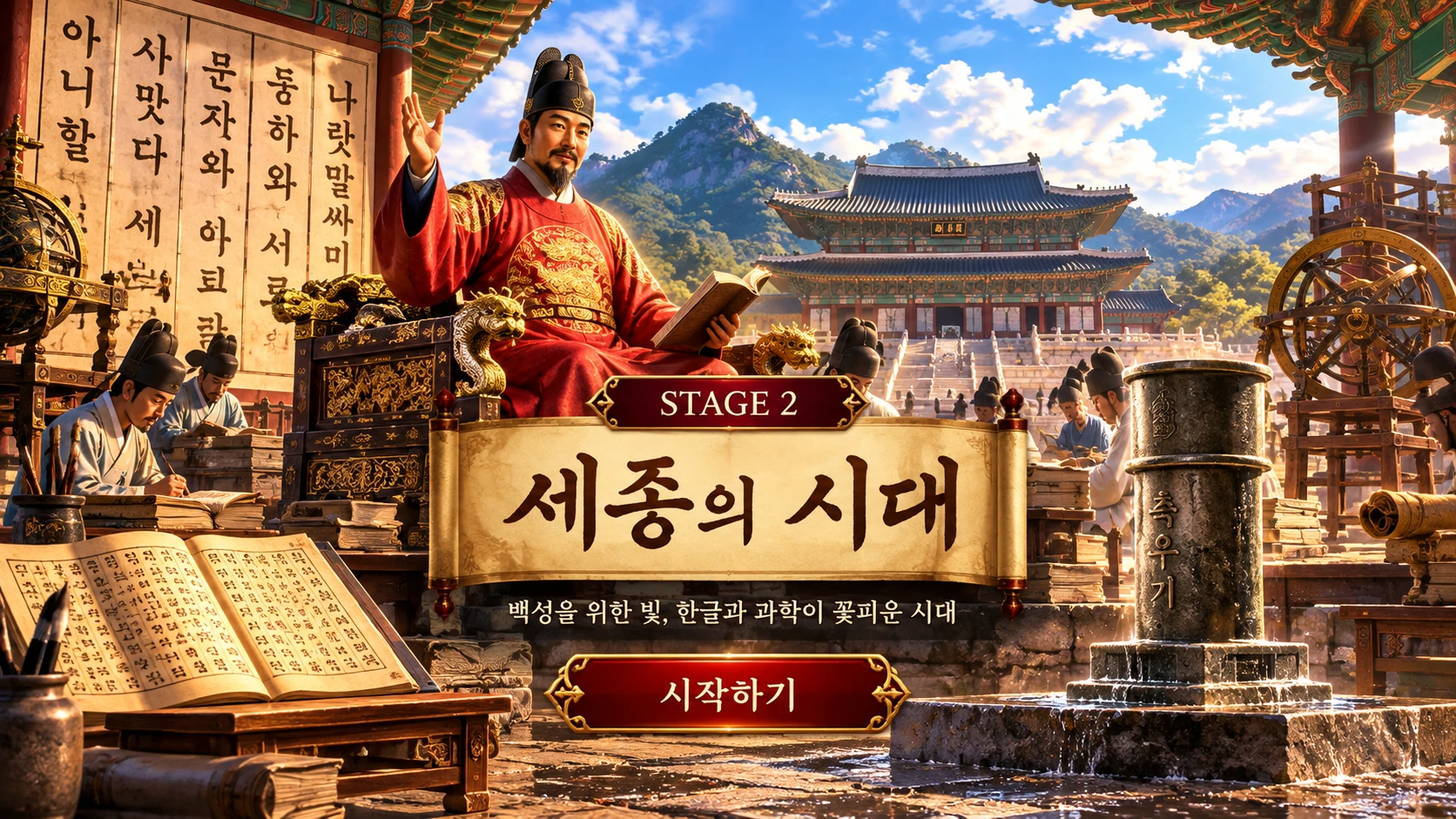 세종대왕과 조선의 문화 발전 시대 배경